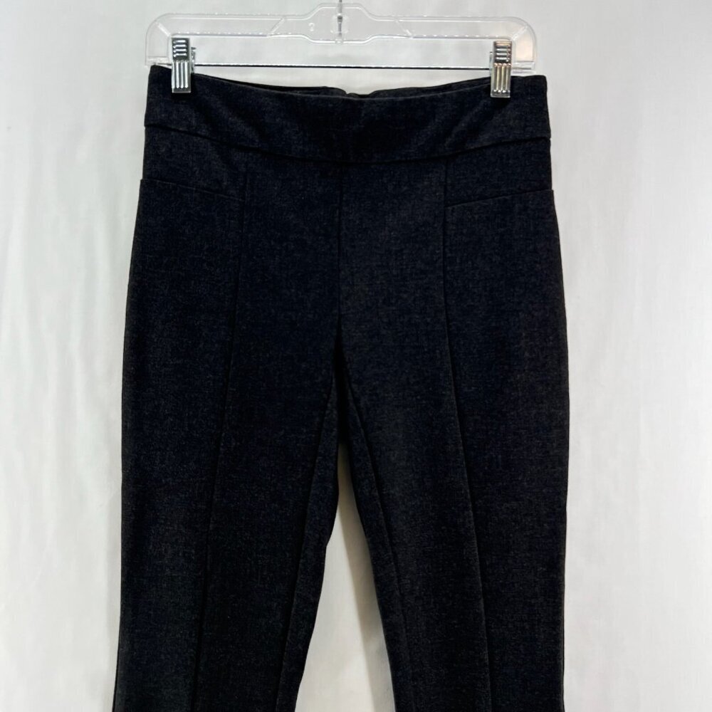 Hilary Radley Pants Womens S Skinny Ankle Mid Rise Pull On Stretch Heather Gray - Picture 3 of 10